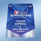 [Bundle] Crest 3D Whitestrips Glamorous White + 1 Hour Express – Unboxed Whitening Kit