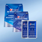 [Bundle] Crest 3D Whitestrips 1 Week Smile Transformation + 1 Hour Express Bundle– Unboxed  (formerly Glamorous White)