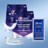 [TWIN] Crest 3D Whitestrips Anti-Aging Whitener + LED Whitening Light Bundle – Unboxed (formerly Radiant Express)