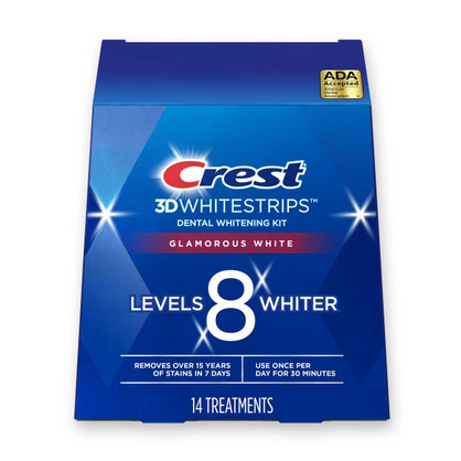 Crest 3D Whitestrips Glamorous White