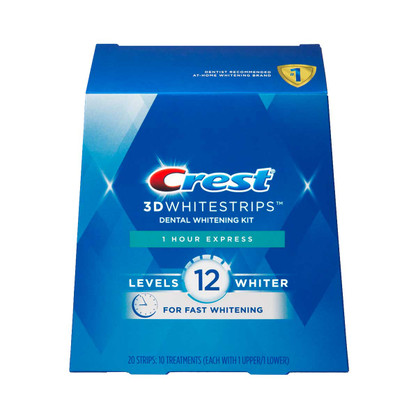 Crest 3D Whitestrips 1 Hour Express
