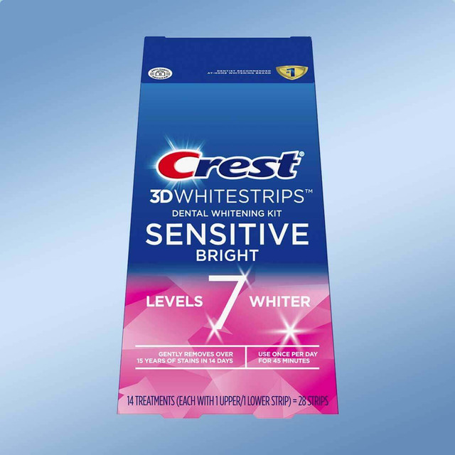 Crest Whitestrips - Sensitive Bright - 28 Ct
