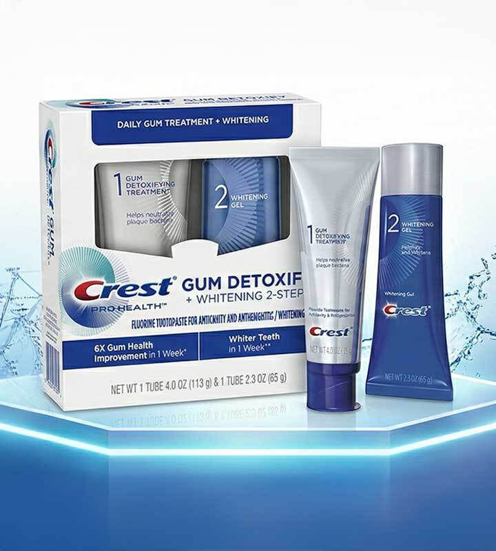CREST GUM DETOXIFY + WHITENING SYSTEM