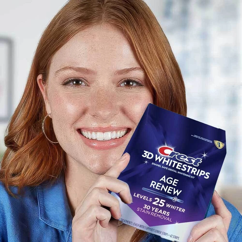 Crest Whitestrips Age Renew box