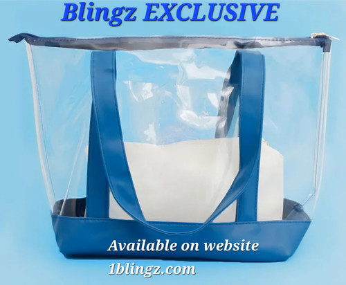 Zeta Phi Beta clear tote bag