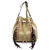 Tan Draw String Handbag