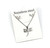 Stainless steel Dragon fly necklace set