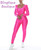 Fushia satin jumpsuit