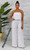 White Halter jumpsuit