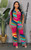 Colorful 2pc Bodysuit and pants set