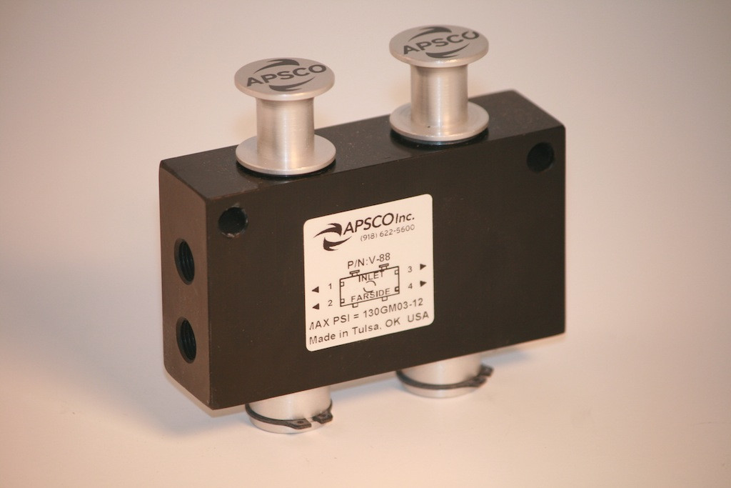 Dual Four Way Valve - Valew Welding Fabrication