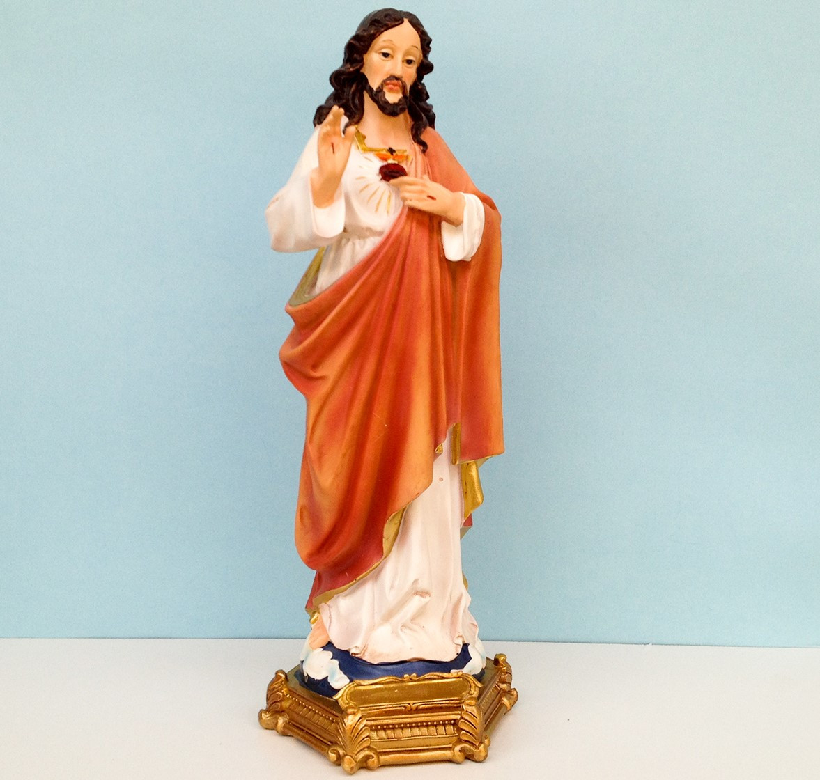 Sacred Heart Of Jesus Statue 30cm Catholic Statues By Gifted Memories