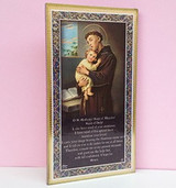 St Anthony Wall Plaque