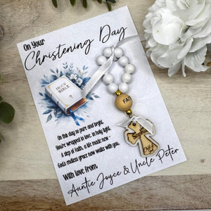 Children's Personalised Christening Rosary Children's Personalised Christening Rosary