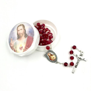buy sacred heart of jesus rosary beads buy sacred heart of jesus rosary beads