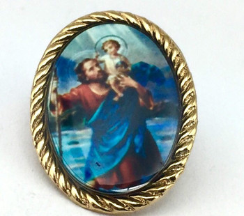 Saint Christopher Lapel Pin