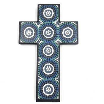  Indigenous Cross - Living Waters 