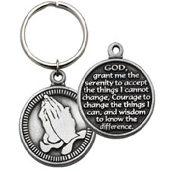 Serenity Prayer Keyring