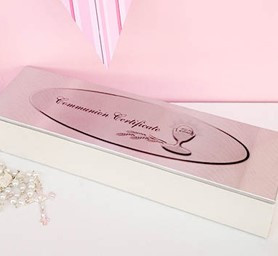 Communion Certificate Box