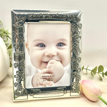  Silver-plated Photo Frame - Christening Day 