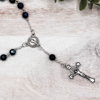 buy saint benedict car rosary beads australia