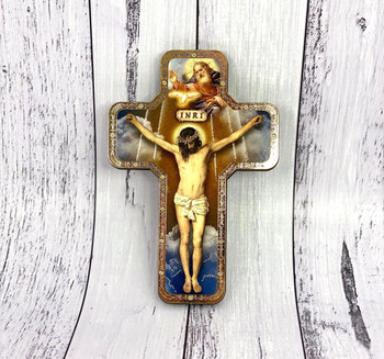  18cm Gold-foiled Icon Crosses - Crucifix 