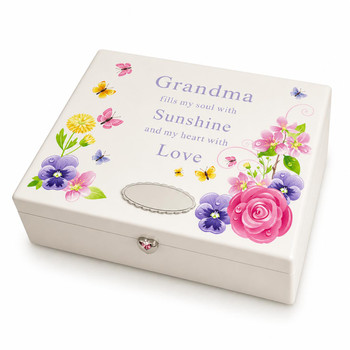  'Grandma' Keepsake Box - Engraving Included 