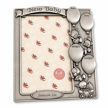  New Baby Announcement Frame - Engraving Included 