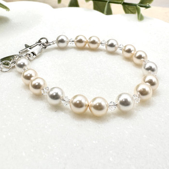 Girls Swarovski Bracelet 'Harmony' - Popular Girl's Christian Gift