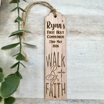  Personalised First Holy Communion Bookmark 