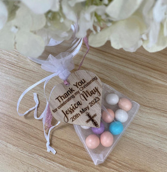  Personalised Christening and Baptism Bonbonniere 