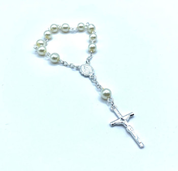  Baptism or Christening Miraculous Rosary Bonbonniere Gift 