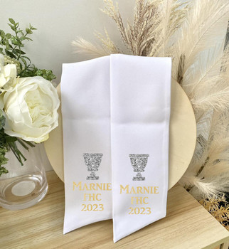 Personalised First Holy Communion Stole - Chalice   Personalised First Holy Communion Stole - Chalice