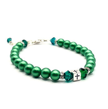  ‘Eden’ Green Swarovski Bracelet 