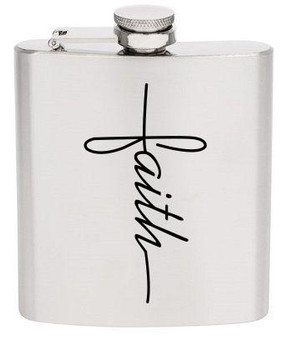 Stainless Steel Flask - Faith   Stainless Steel Flask - Faith