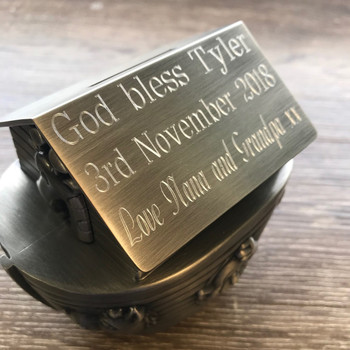 buy engraved noahs ark money box