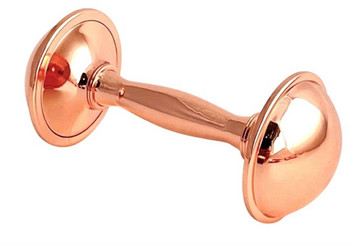  Rose Gold Elegant Rattle - Baptism Gifts For Girls 