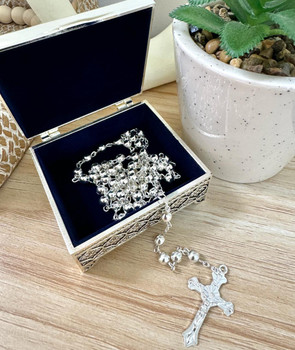  Personalised Silver-plated Trinket Box - Engraving Included 