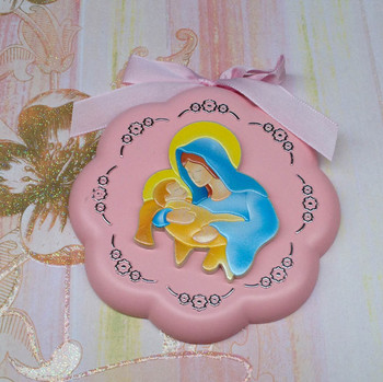 Mother and Child Cot Medallion - 2 colour choices