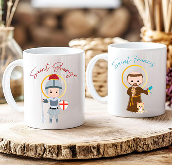 Personalised Saint Mug - over 100 to choose from!   Personalised Saint Mug - over 100 to choose from!