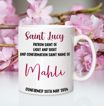 Personalised Saint Mug - over 100 to choose from!   Personalised Saint Mug - over 100 to choose from!