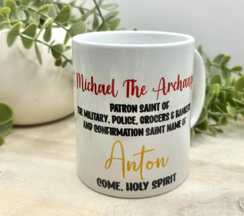 Personalised Saint Mug - over 100 to choose from!   Personalised Saint Mug - over 100 to choose from!