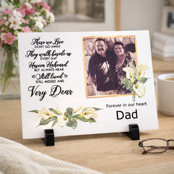  Personalised Memorial Photo Tile - Those We Love 