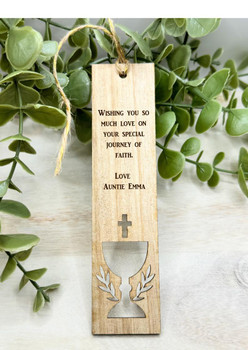  Personalised First Holy Communion Chalice Bookmark 