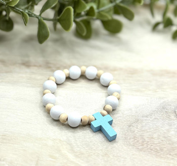  Personalised Confirmation Wooden One Decade Rosary Beads 