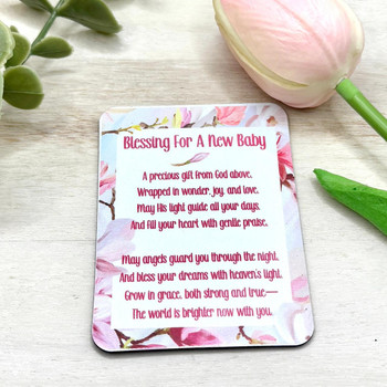 The Blessings Magnet Collection - A Blessing For  A New Baby   The Blessings Magnet Collection - A Blessing For  A New Baby