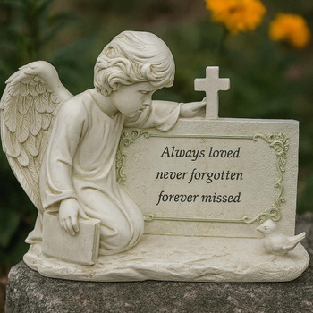 Cherub Memorial Plaque 