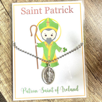 Personalised Saint Prayer Card and medal - Many To Choose From   Personalised Saint Prayer Card and medal - Many To Choose From