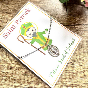 Personalised Saint Prayer Card and medal - Many To Choose From   Personalised Saint Prayer Card and medal - Many To Choose From