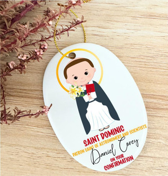  Personalised Patron Saint Hanging Plaque - Schools 